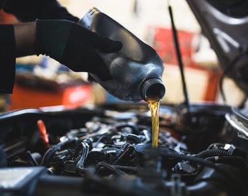 High mileage on sale oil change